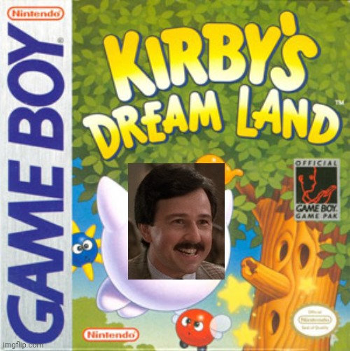 Bruno Kirby in Dreamland | image tagged in kirby | made w/ Imgflip meme maker