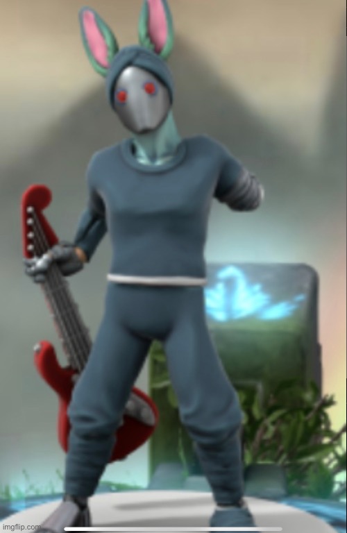Withered Bonnie in hero forge | made w/ Imgflip meme maker