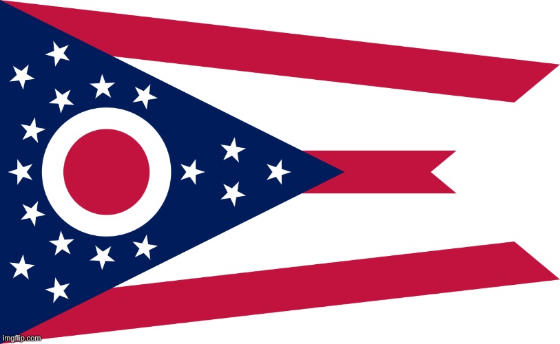 ohio flag | image tagged in ohio flag | made w/ Imgflip meme maker