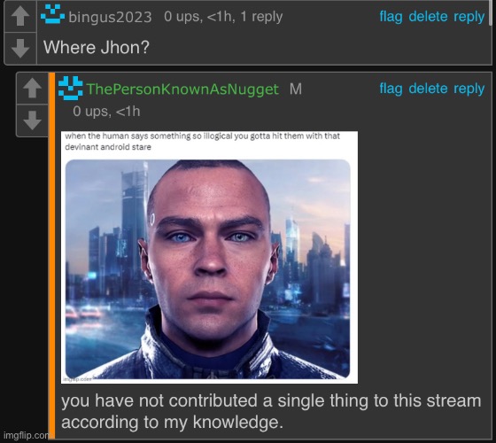 context: i made a poster for an oc stream containing everyone’s ocs. | made w/ Imgflip meme maker