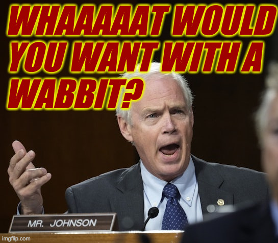 WHAAAAAT WOULD
YOU WANT WITH A
WABBIT? | made w/ Imgflip meme maker