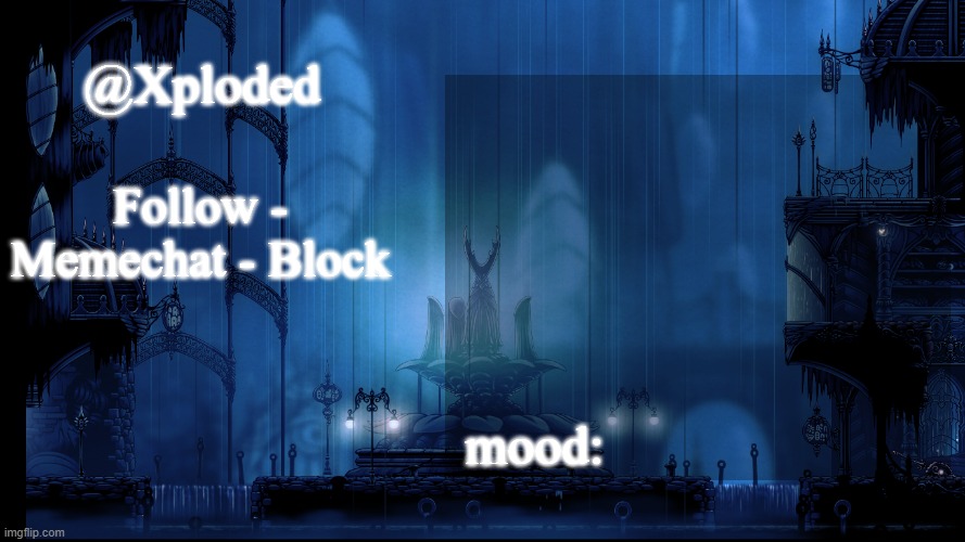 Xplodeds City Of Tears Fountain Template | image tagged in xplodeds city of tears fountain template | made w/ Imgflip meme maker