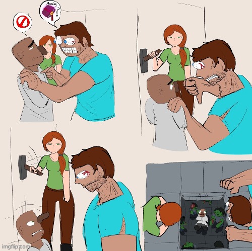 image tagged in minecraft | made w/ Imgflip meme maker