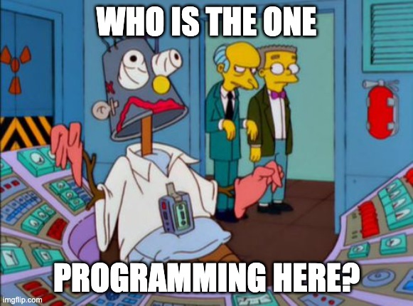 Who is programmming here?