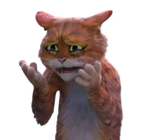 puss in boots cry transparent Blank Meme Template