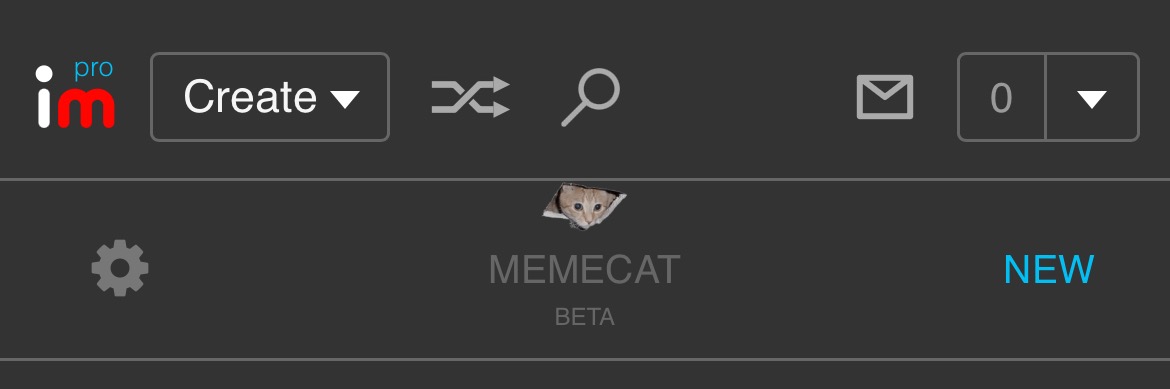 Tap the memechat words and it becomes memecat | made w/ Imgflip meme maker