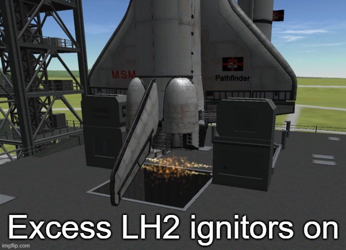 Excess LH2 ignitors on | made w/ Imgflip meme maker