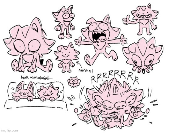 some silly shadow doodles by fernsnailz (THE CREATURE,. THE HE. THE BETATS)T | made w/ Imgflip meme maker