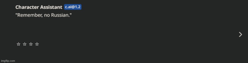 Remember, no russian. | made w/ Imgflip meme maker