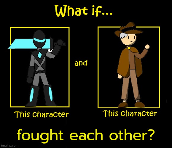 What if? I mean Collector is 1000x stronger than Traveler but Traveler got agility and ability, that make up for that | fought each other? | image tagged in what if these characters became friends | made w/ Imgflip meme maker