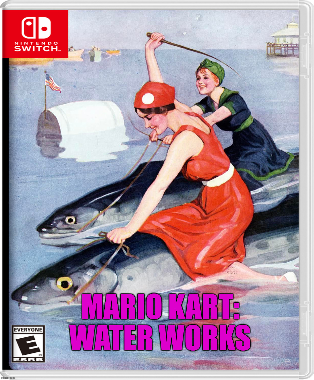 MARIO KART: WATER WORKS | made w/ Imgflip meme maker