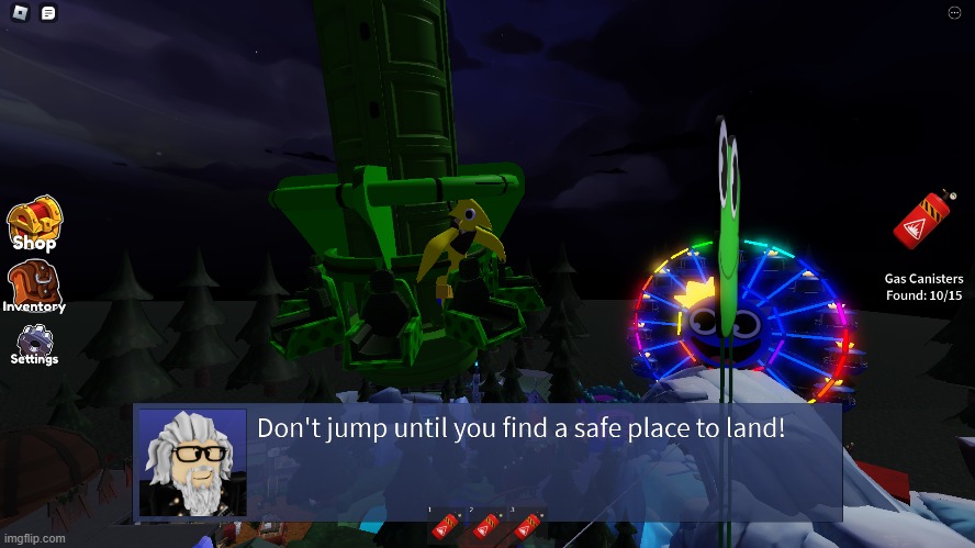 broke an entire roblox game with my new friend yellow | made w/ Imgflip meme maker