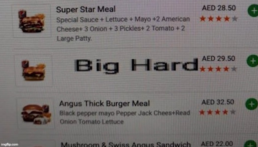 Big Hard | made w/ Imgflip meme maker