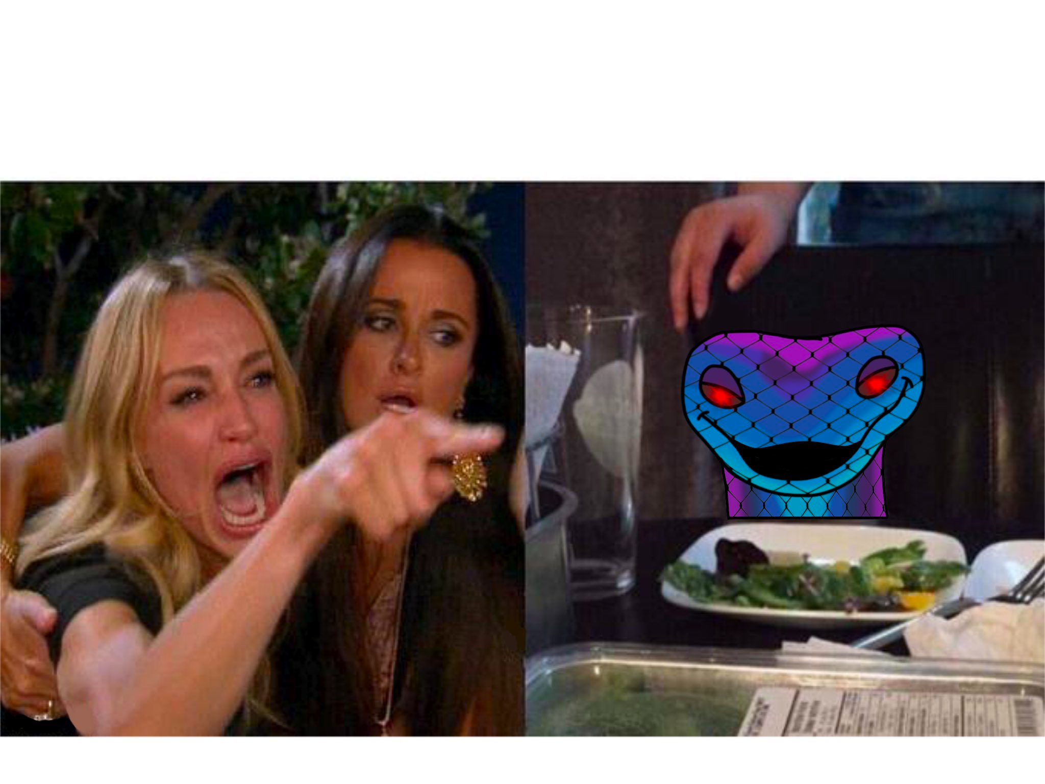SNEK Blank Meme Template