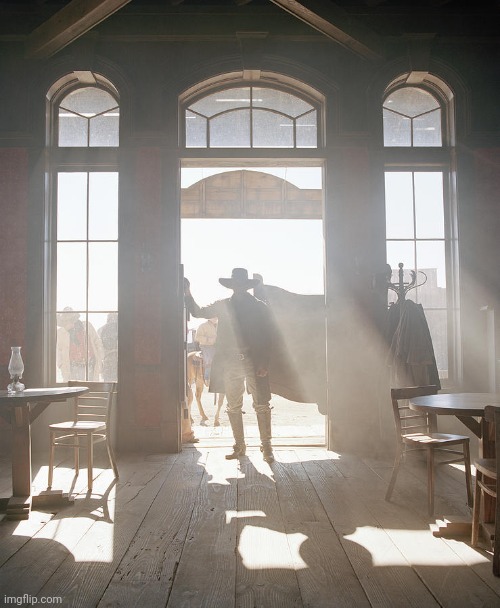 Chapter 1: The Holiest problem (GVP) | image tagged in western saloon | made w/ Imgflip meme maker