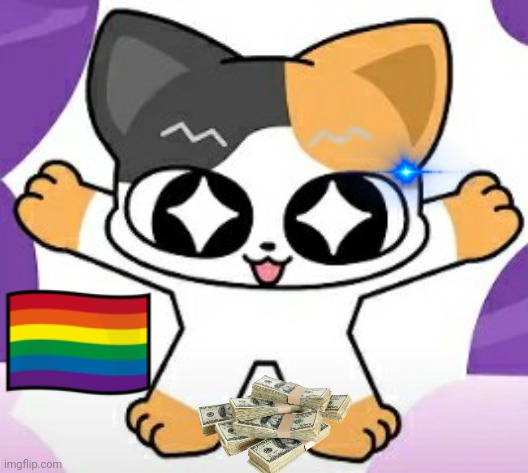 Pixiezul As A Cat | image tagged in choccy milk | made w/ Imgflip meme maker