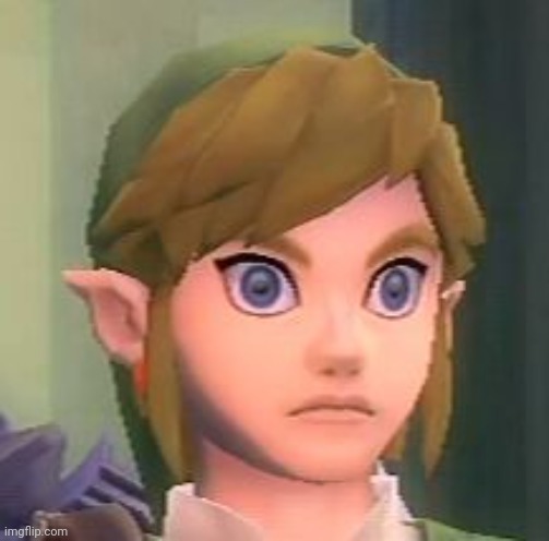 Link shock | image tagged in link shock | made w/ Imgflip meme maker