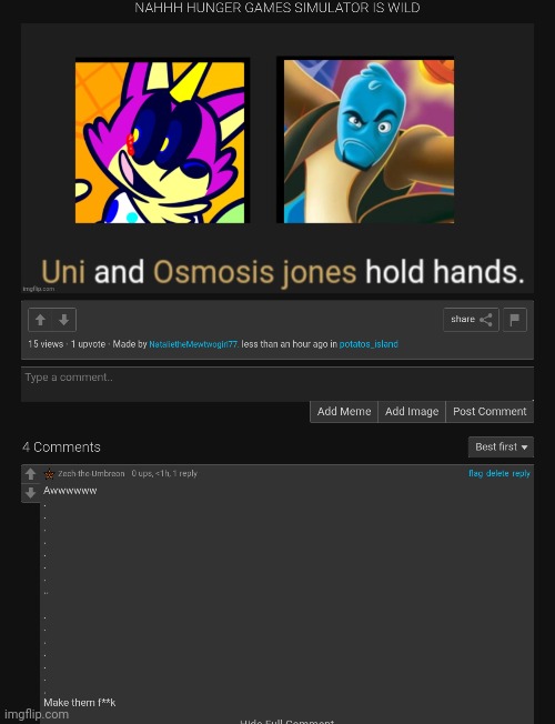 Zech caught in 800 ultralowquality | made w/ Imgflip meme maker