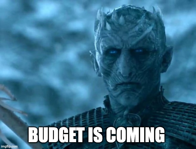 Budget is coming | BUDGET IS COMING | image tagged in budget,office | made w/ Imgflip meme maker