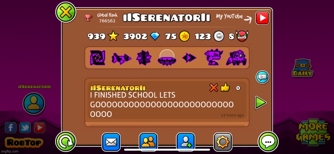 What do y’all think about my icon set? | image tagged in geometry dash | made w/ Imgflip meme maker