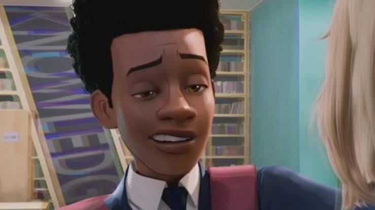 Miles morales hey Blank Meme Template