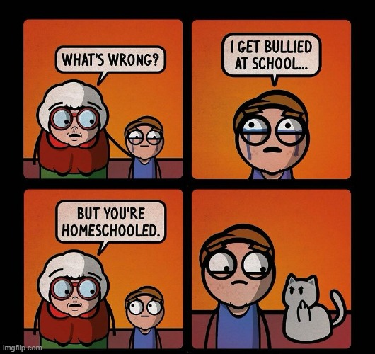 The Bully | image tagged in comics | made w/ Imgflip meme maker