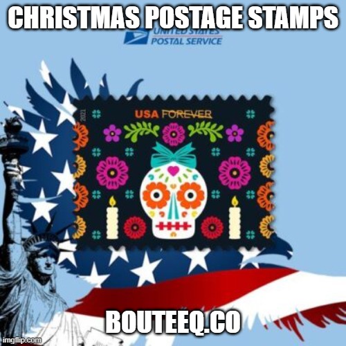 Christmas Postage Stamps | CHRISTMAS POSTAGE STAMPS; BOUTEEQ.CO | image tagged in christmas postage stamps,postage stamps,wedding stamps | made w/ Imgflip meme maker