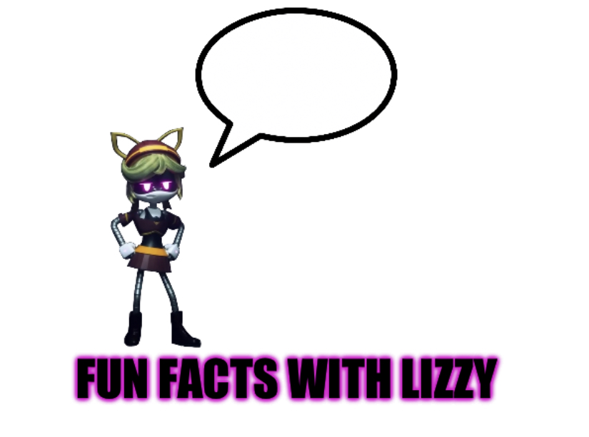 High Quality Fun facts with Lizzy Blank Meme Template
