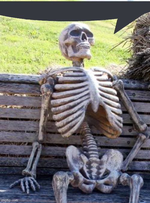 Waiting Skeleton | image tagged in memes,waiting skeleton | made w/ Imgflip meme maker