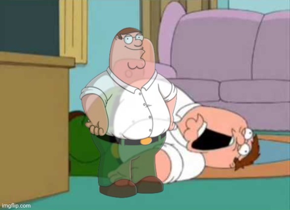 Dead Peter Griffin | image tagged in dead peter griffin | made w/ Imgflip meme maker