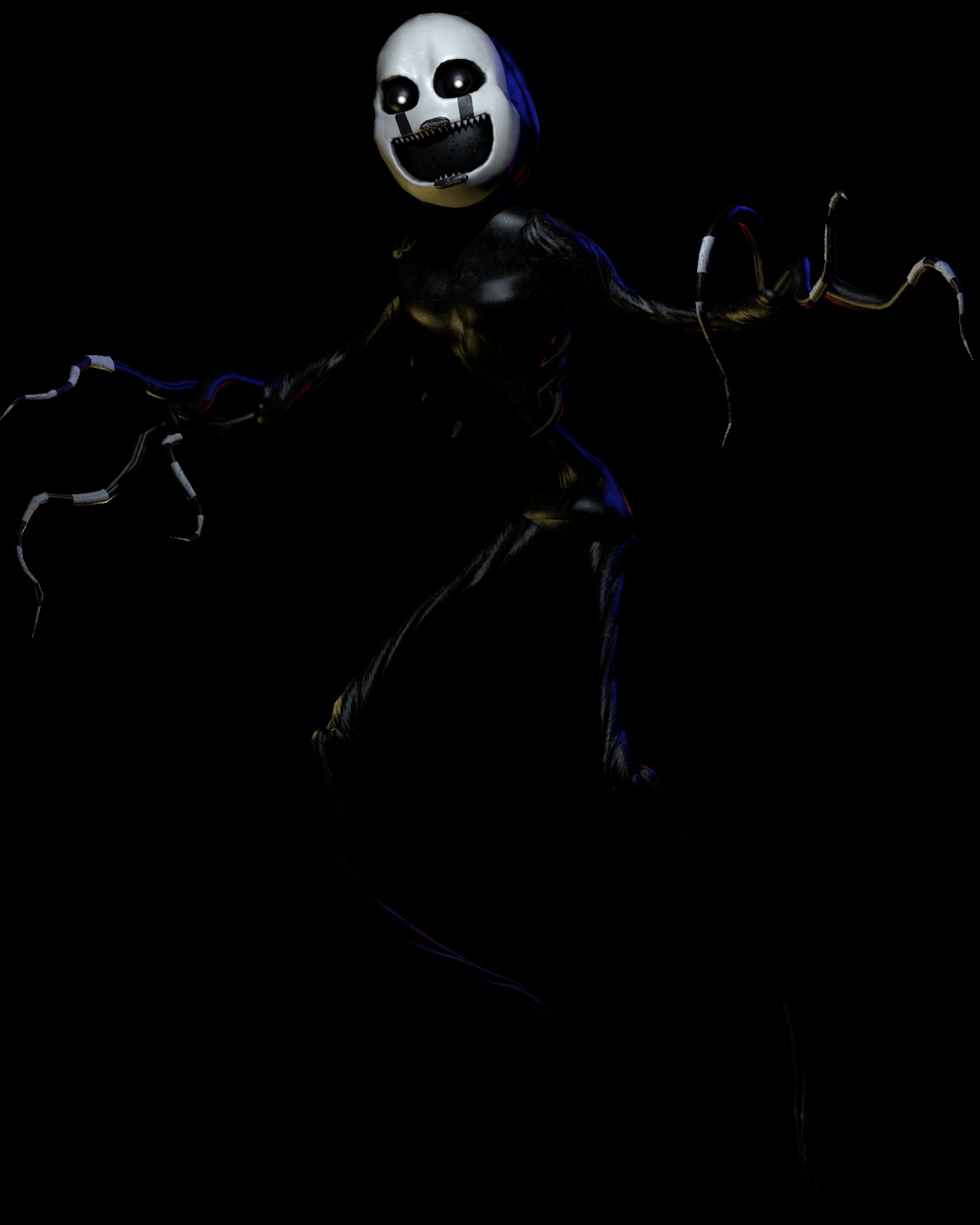 High Quality nightmare puppet Blank Meme Template