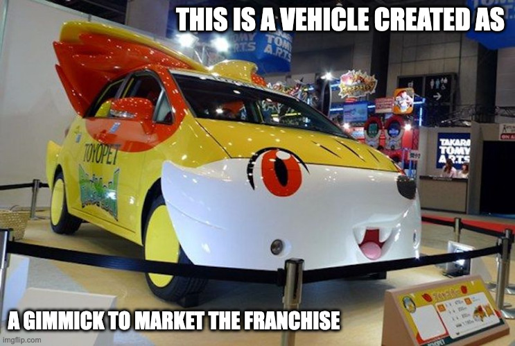 Fennekin Car | THIS IS A VEHICLE CREATED AS; A GIMMICK TO MARKET THE FRANCHISE | image tagged in pokemon,cars,fennekin,memes | made w/ Imgflip meme maker