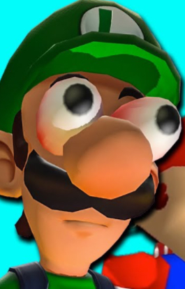 High Quality Luigi is gay Blank Meme Template