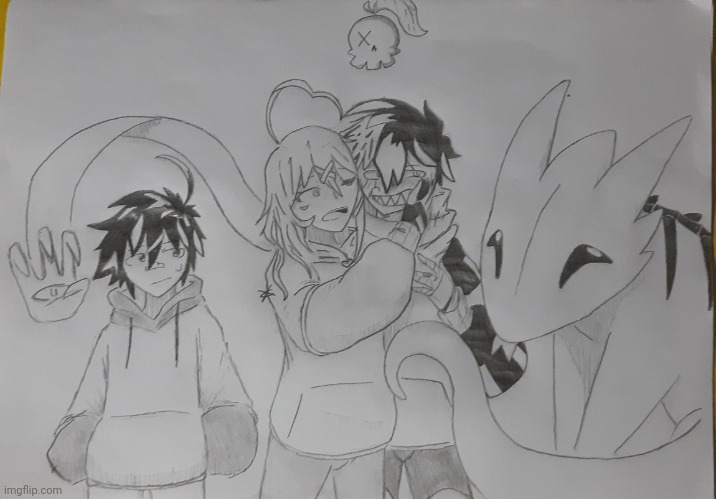 The Family  (Skid don't worry I doesn't copied u I got this idea like..uhm..one days after I showed u Soul in Discord DM) | image tagged in the family | made w/ Imgflip meme maker