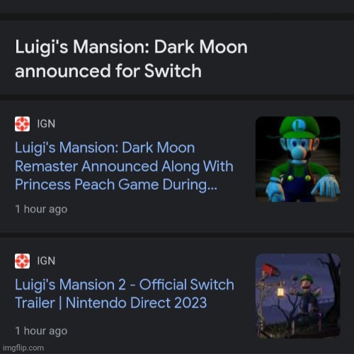 #LUIGISMANSIONSWEEP | made w/ Imgflip meme maker