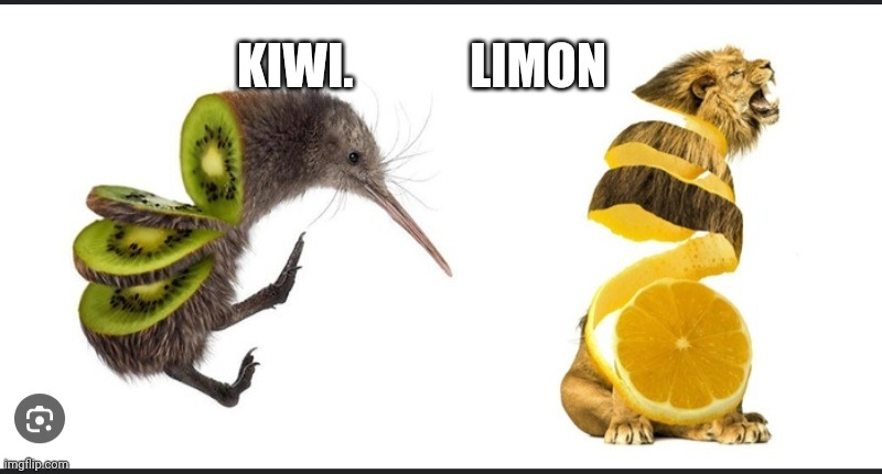 KIWI.            LIMON | made w/ Imgflip meme maker