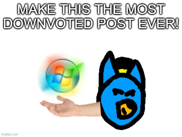 The goofy ahh down arrow is waiting! | MAKE THIS THE MOST DOWNVOTED POST EVER! | image tagged in downvotes | made w/ Imgflip meme maker
