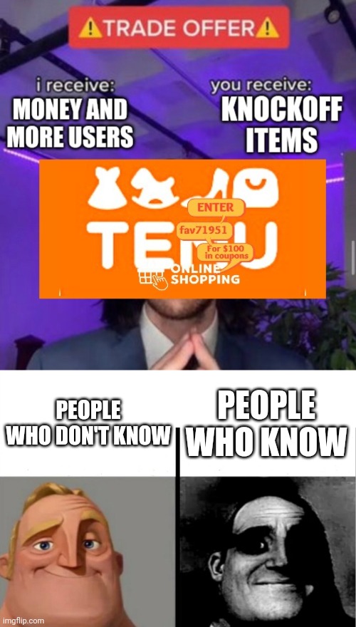 PEOPLE WHO DON'T KNOW; PEOPLE WHO KNOW | image tagged in teacher's copy,so true memes,people who don't know vs people who know | made w/ Imgflip meme maker