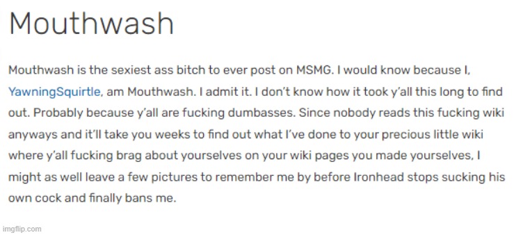 mouthwash was the enemy the whole time... | made w/ Imgflip meme maker