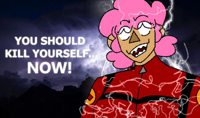 High Quality Rose tells you to piss off like the bloody wanker you are Blank Meme Template