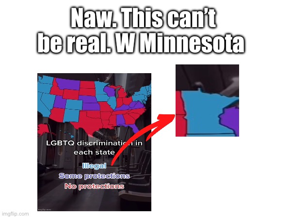 Yay | Naw. This can’t be real. W Minnesota | made w/ Imgflip meme maker