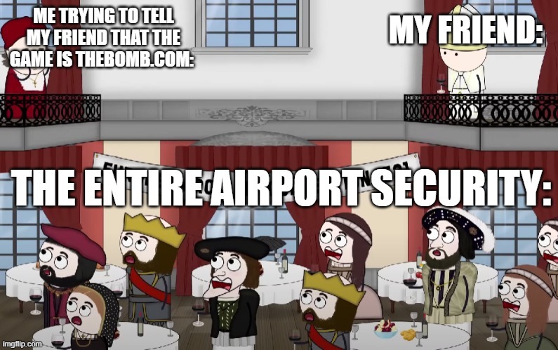 Airport Security | image tagged in oversimplified | made w/ Imgflip meme maker
