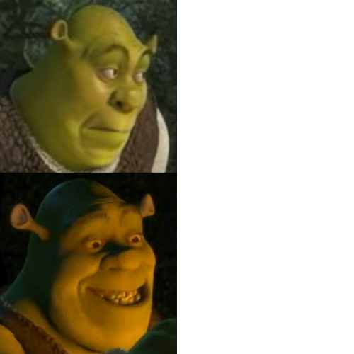 Shrek Blank Template - Imgflip
