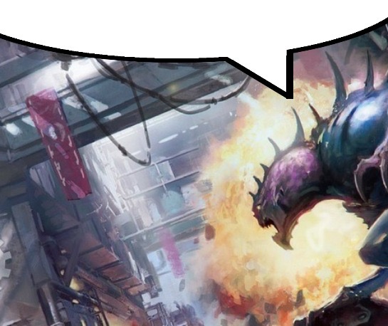 Genestealer has something to say | image tagged in genestealer has something to say | made w/ Imgflip meme maker