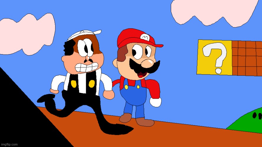 a titlecard for my special guest tower i-m making no text included sorry | image tagged in pizza tower | made w/ Imgflip meme maker