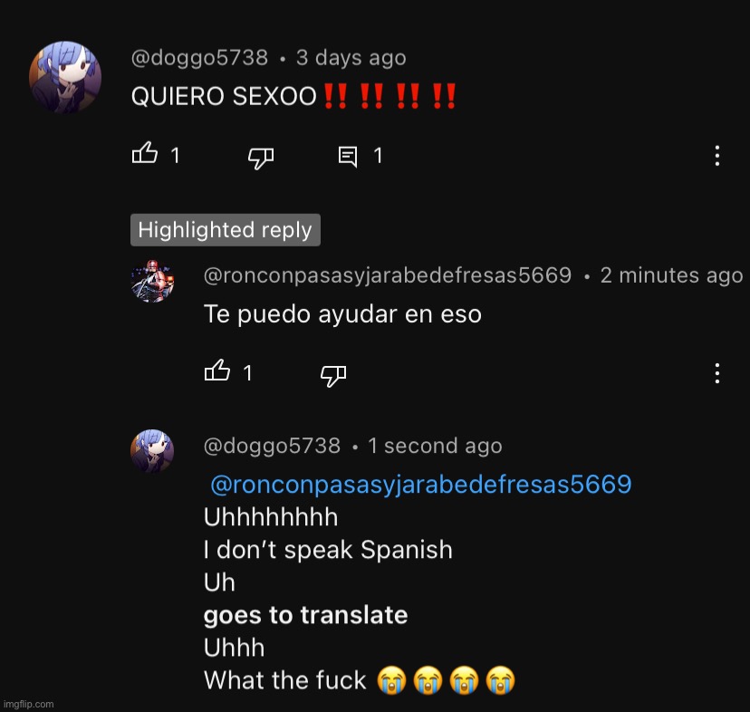 I was just being silly on a 12yo old song | made w/ Imgflip meme maker