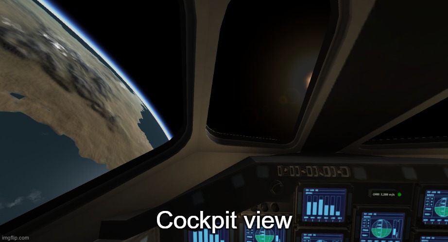 Cockpit view | made w/ Imgflip meme maker