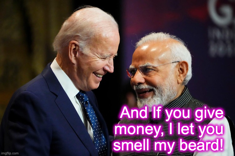 And If you give money, I let you
 smell my beard! | image tagged in funny memes,beard,smell | made w/ Imgflip meme maker