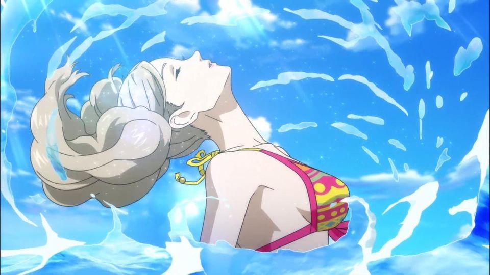 ann takamaki ariel pose Blank Meme Template