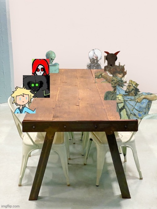 Family Dinner, once again reunited | made w/ Imgflip meme maker